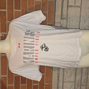 Med Under Armor Marines heat gear tee